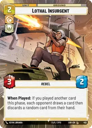 【SOR452/EN】Lothal Insurgent (HYPERSPACE)