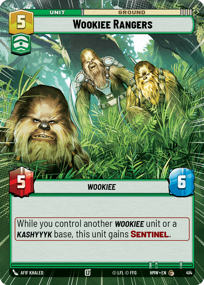 【HMW414/EN】Wookiee Rangers(HYPERSPACE)