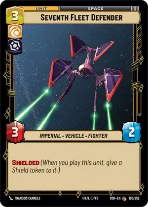 【傷あり特価】【SOR180/EN】Seventh Fleet Defender(FOIL)