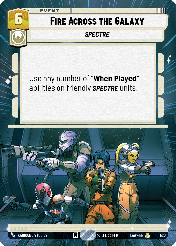 【LAW520/EN】Fire Across the Galaxy (Hyperspace)