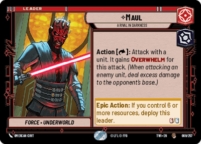 【傷あり特価】【TWI009/EN】Maul - A Rival in Darkness