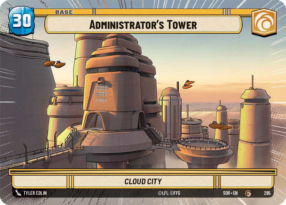 【傷あり特価】【SOR295/EN】Administrator's Tower (HYPERSPACE)