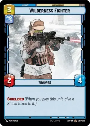 【傷あり特価】【SOR064/EN】Wilderness Fighter(FOIL)
