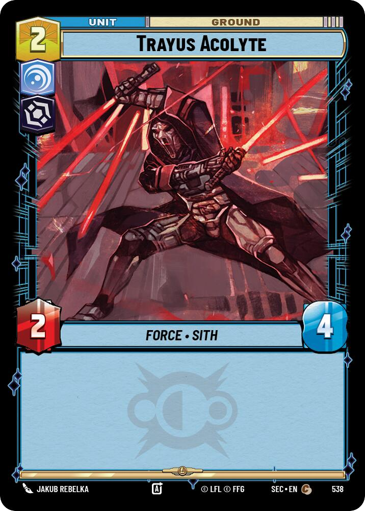 【SEC0538/EN】Trayus Acolyte (Foil)