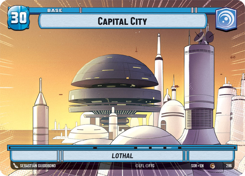 【傷あり特価】【SOR286/EN】Capital City (HYPERSPACE)