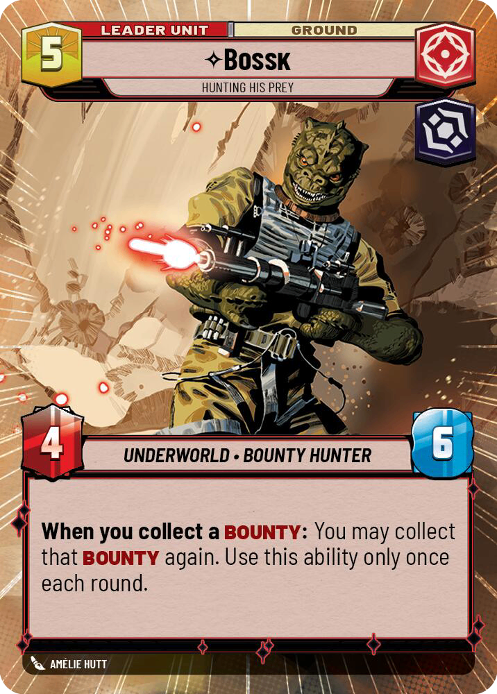【傷あり特価】【SHD289/EN】Bossk - Hunting His Prey (HYPERSPACE)
