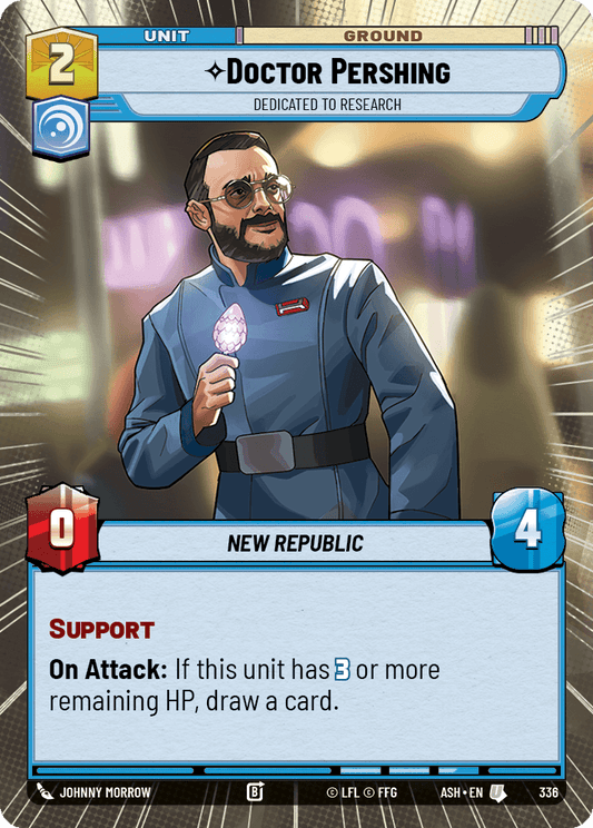【ASH336/EN】Doctor Pershing - Dedicated to Research (Hyperspace)
