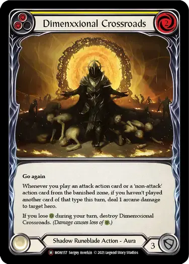 【U-MON157/EN】Dimenxxional Crossroads