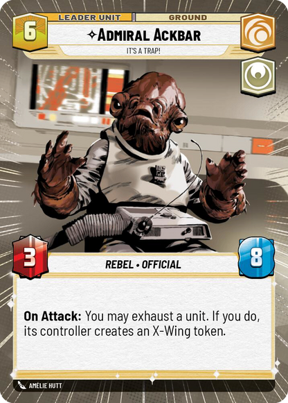 【JTL278/EN】Admiral Ackbar - It's A Trap!(Hyperspace)