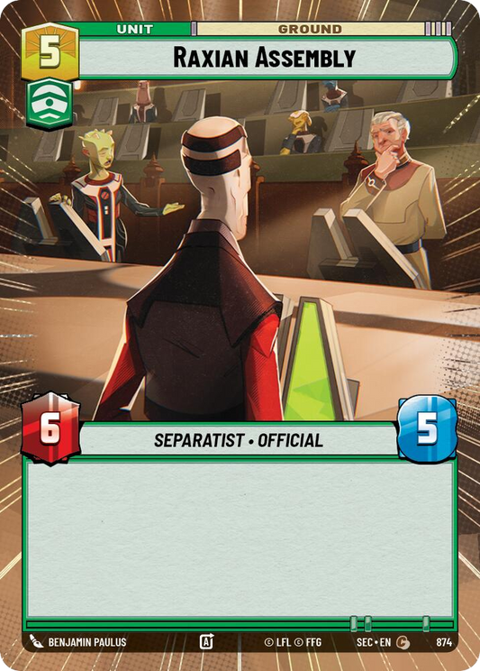 【SEC0874/EN】Raxian Assembly (Hyperspace/Foil)