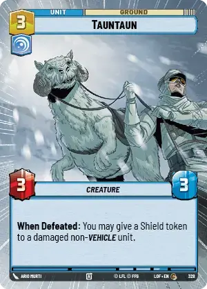 【LOF804/EN】Tauntaun(Hyperspace/Foil)