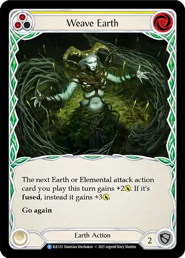 【ELE123/EN】Weave Earth[Yellow]