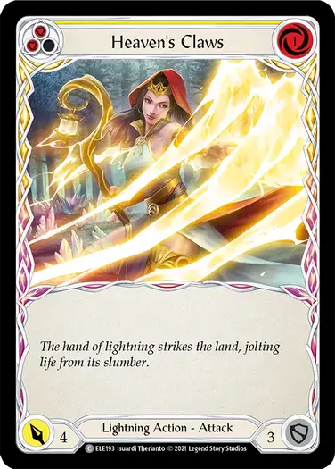 【ELE193/EN】Heaven's Claws[Yellow]