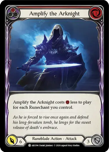 【U-ARC094/EN】[RF] Amplify the Arknight[Red]
