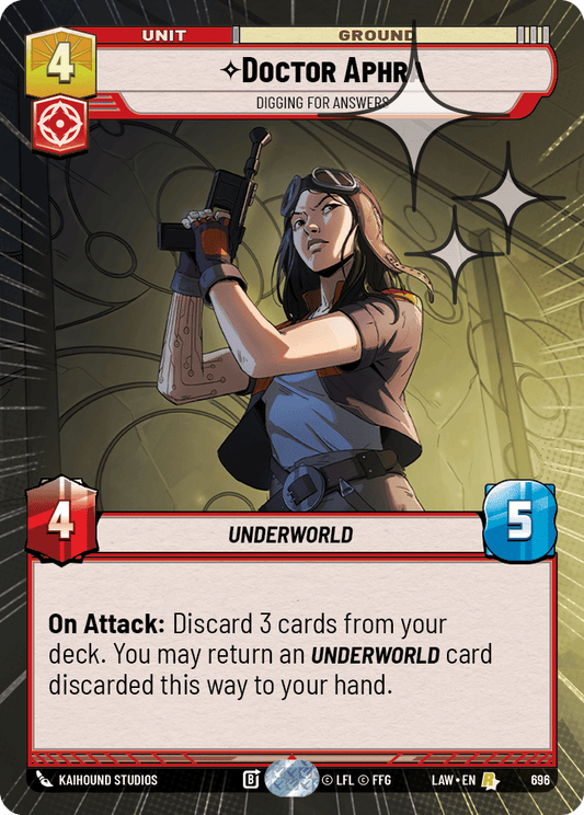 【LAW696/EN】Doctor Aphra - Digging for answers (Hyperspace/Foil)
