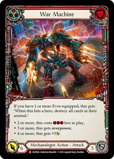 【EVO056/EN】War Machine