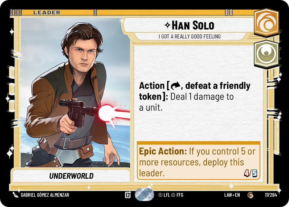 【LAW017/EN】Han Solo - I Got a Really Good Feeling