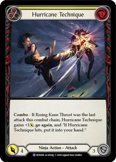 【U-WTR084/EN/RF】Hurricane Technique
