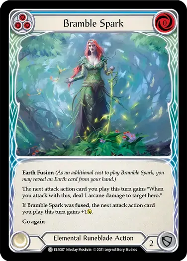 【ELE087/EN/RF】Bramble Spark[Blue]