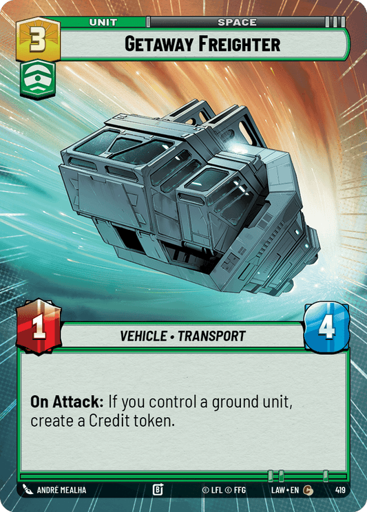 【LAW419/EN】Getaway Freighter (Hyperspace)