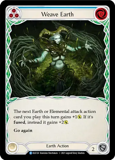 【ELE124/EN】Weave Earth[Blue]
