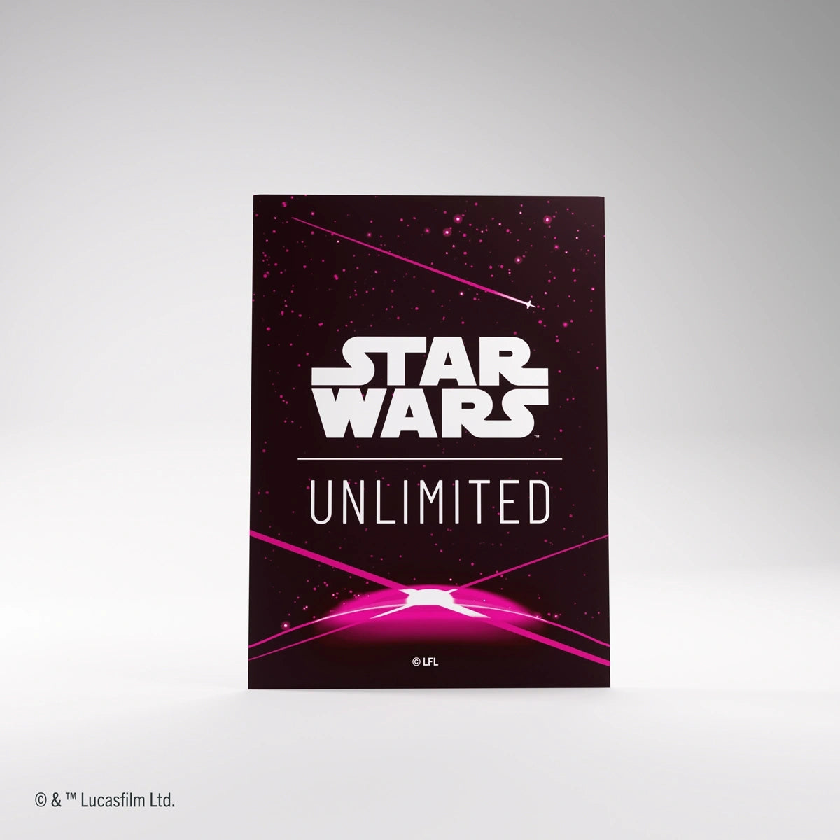 【GAMEGENIC】SWU ART SLEEVES - Card Back Magenta※配送方法はゆうパックをご選択ください