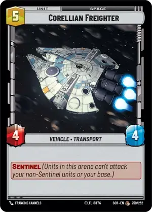 【SOR250/EN】Corellian Freighter(FOIL)