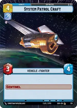 【SOR331/EN】System Patrol Craft (HYPERSPACE)