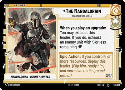 【SHD018/EN】The Mandalorian - Sworn To The Creed