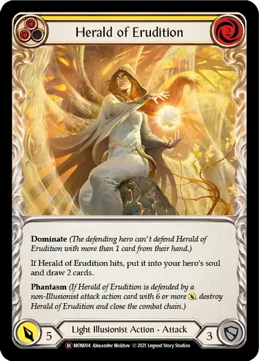 【U-MON004/EN】Herald of Erudition