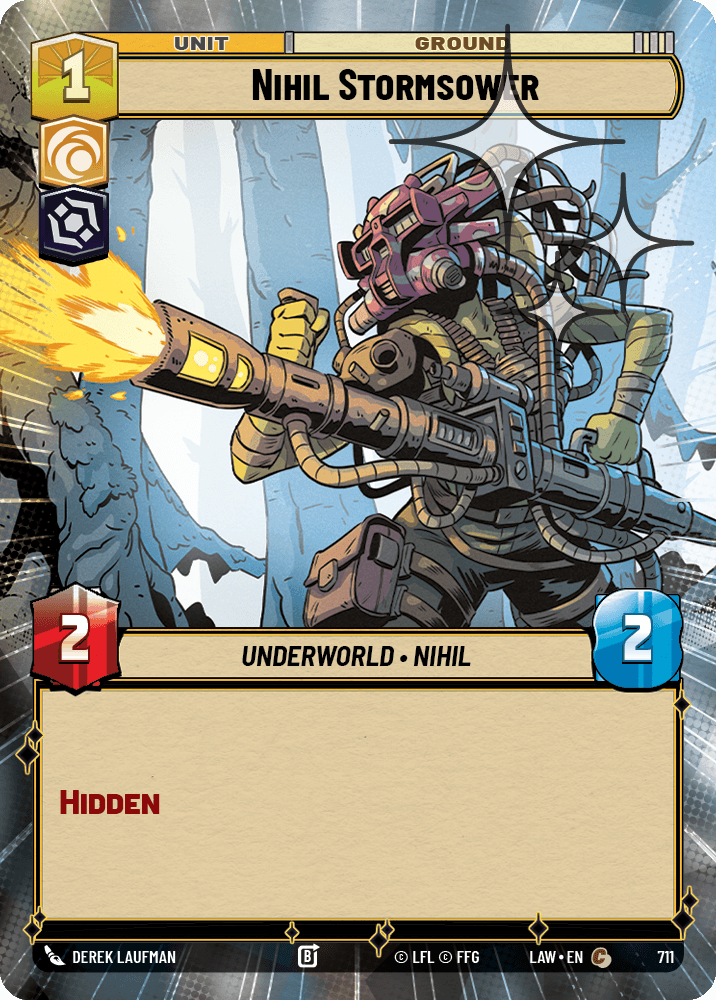 【LAW711/EN】Nihil Stormsower (Hyperspace/Foil)