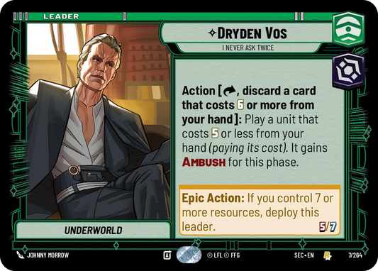 【SEC0007/EN】Dryden Vos - I Never Ask Twice