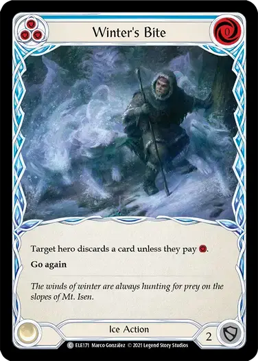 【ELE171/EN】Winter's Bite[Blue]