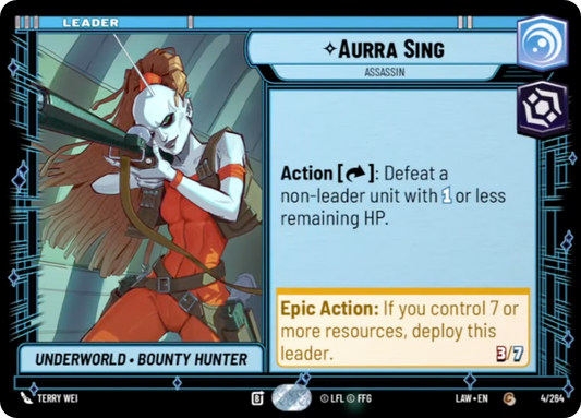 【LAW004/EN】Aurra Sing - Assassin
