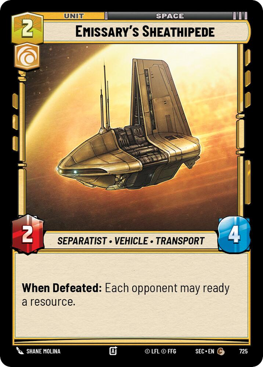 【SEC0725/EN】Emissary's Sheathipede (Foil)