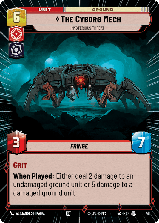 【ASH411/EN】The Cyborg Mech - Mysterious Threat (Hyperspace)