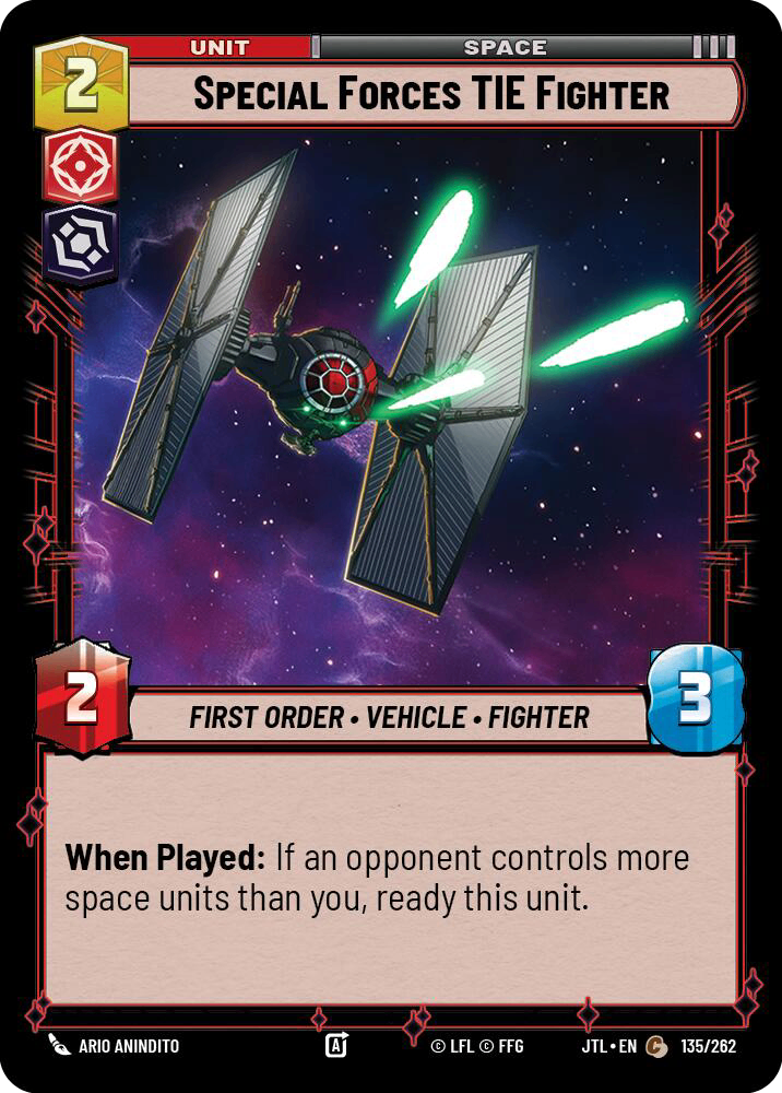 【JTL135/EN】Special Forces TIE Fighter