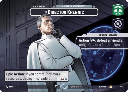 【LAW774/EN】Director Krennic - Amidst My Achievement(Showcase)