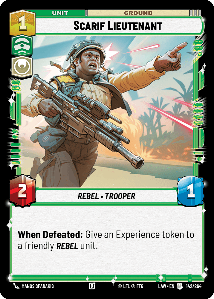 【LAW142/EN】Scarif Lieutenant