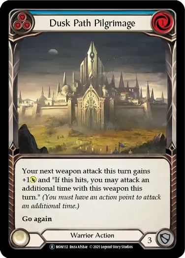 【U-MON112/EN】Dusk Path Pilgrimage[Blue]