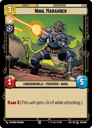 【LOF182/EN】Nihil Marauder