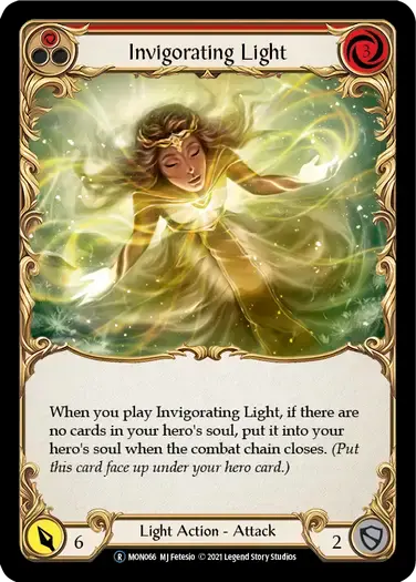 【U-MON066/EN】Invigorating Light[Red]