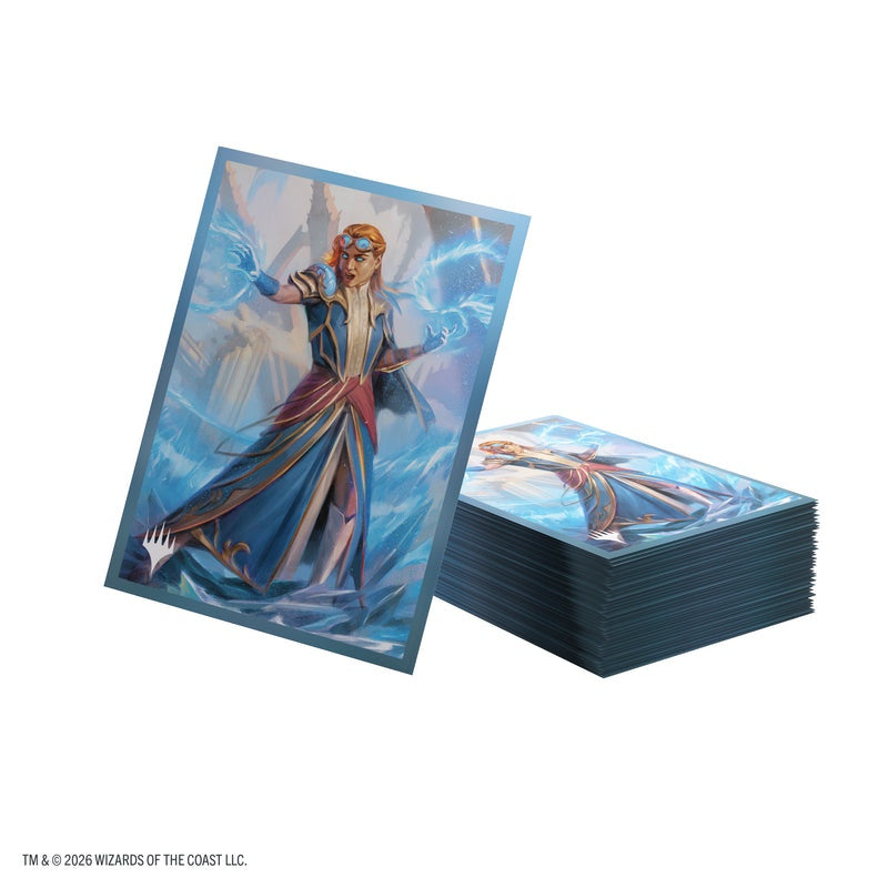 【GAMEGENIC】Magic: The Gathering | REALITY FRACTURE PREMIUM ART SLEEVES - CHANDRA, CHILL OF COMPLIANCE※配送方法はゆうパックをご選択ください