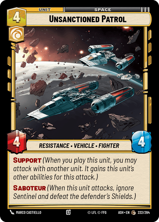 【ASH222/EN】Unsanctioned Patrol