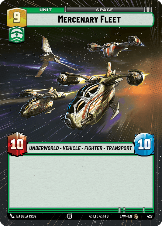 【LAW428/EN】Mercenary Fleet (Hyperspace)
