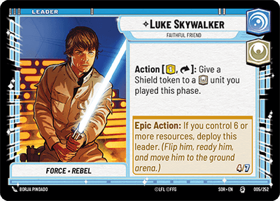 【SOR005/EN】Luke Skywalker - Faithful Friend