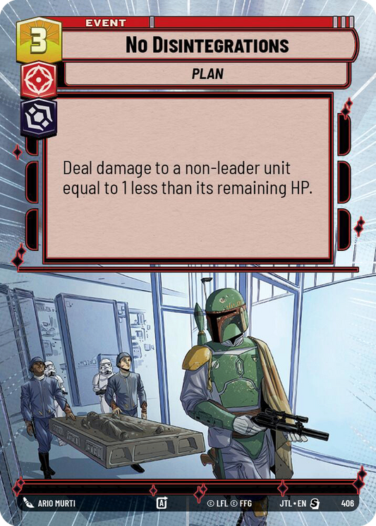 【JTL878/EN】No Disintegrations (HYPERSPACE/FOIL)