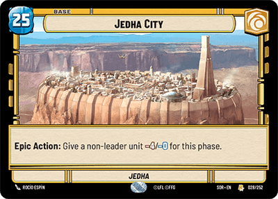 【SOR028/EN】Jedha City