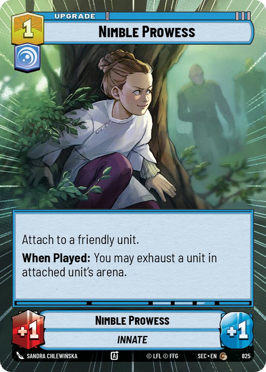 【SEC0825/EN】Nimble Prowess (Hyperspace/Foil)