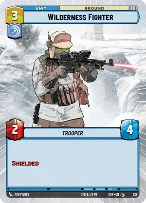 【SOR329/EN】Wilderness Fighter (HYPERSPACE)